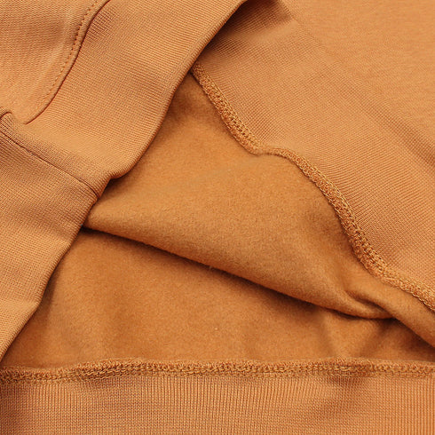 TH Brown Towel Embroidered Sweatshirt